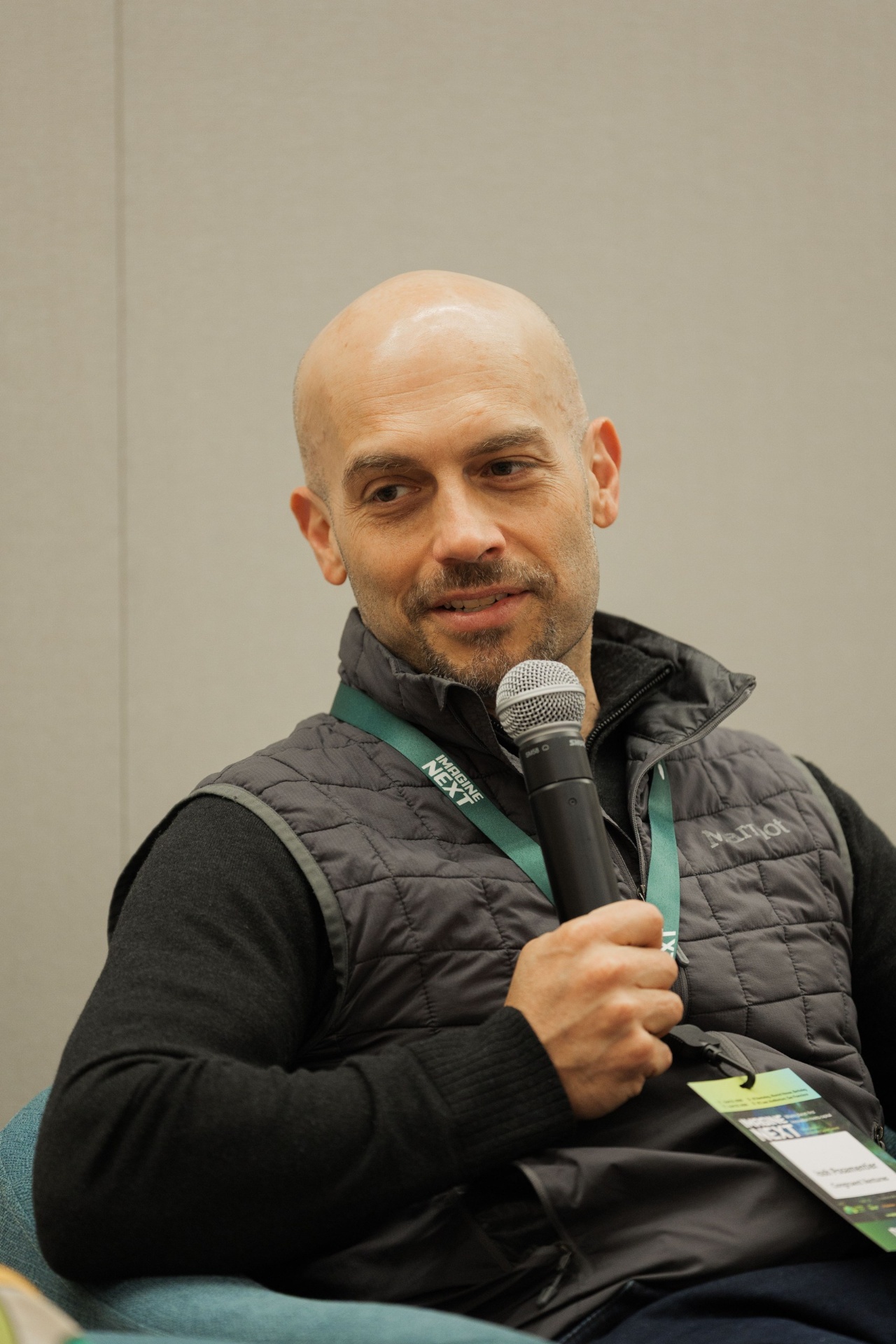 Portrait of Joshua Posamentier, Co-Founder & Managing Partner at Congruent Ventures, on the Capital Day panel