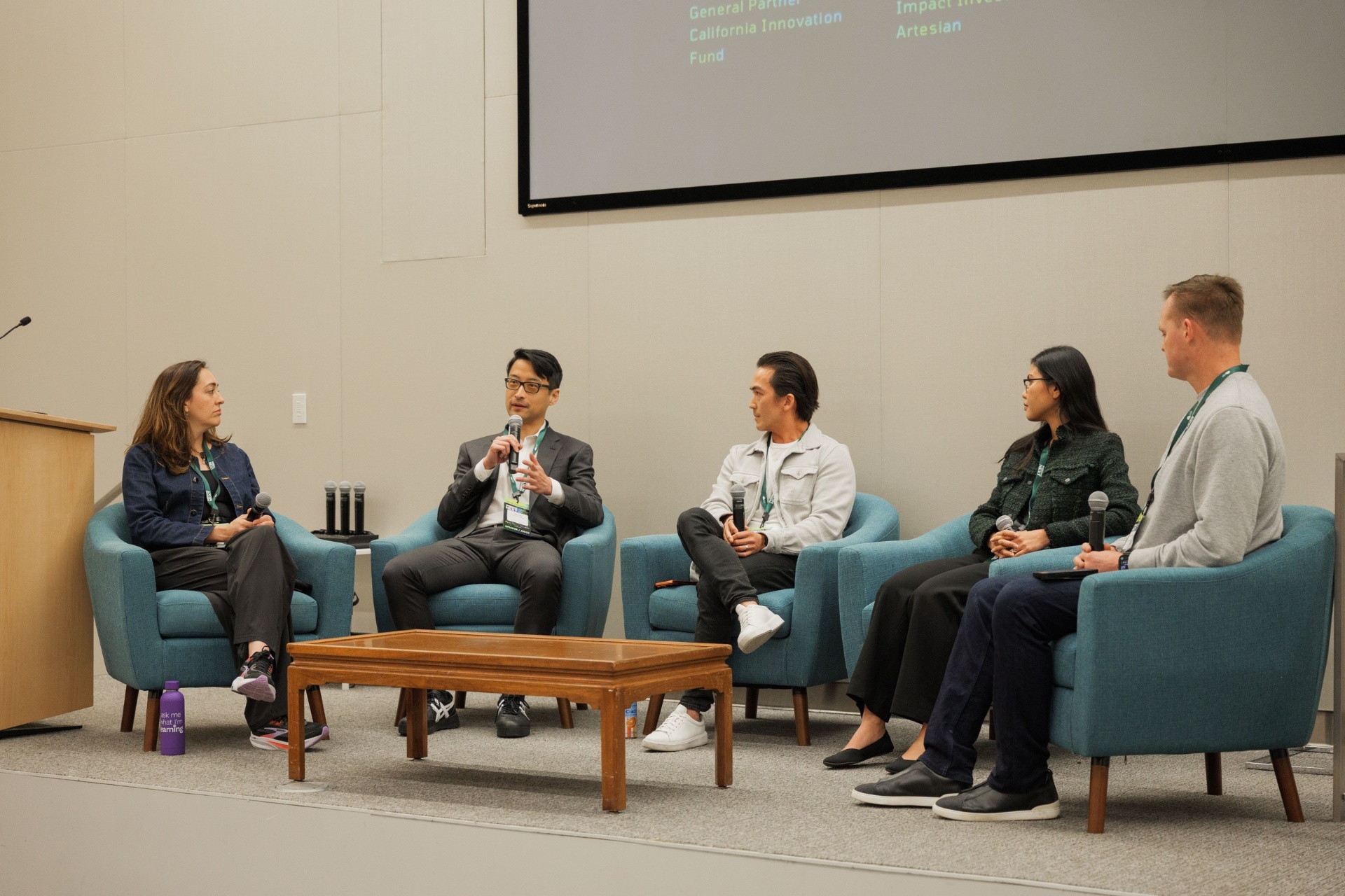 Bryce Gilleland, General Partner at California Innovation Fund, speaking on the Capital Day VC panel