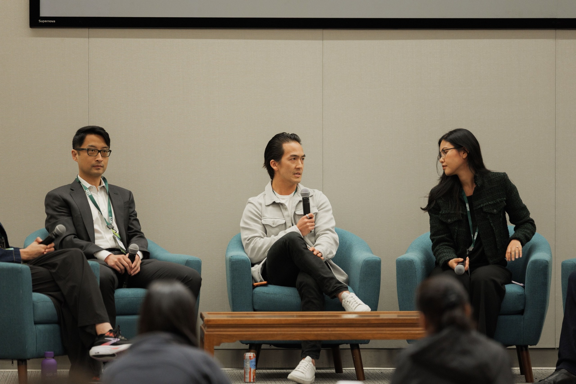Cedric Char, Principal at BMW i Ventures, sharing perspective on the Capital Day VC panel between Bryce Gilleland and Vicky Lay