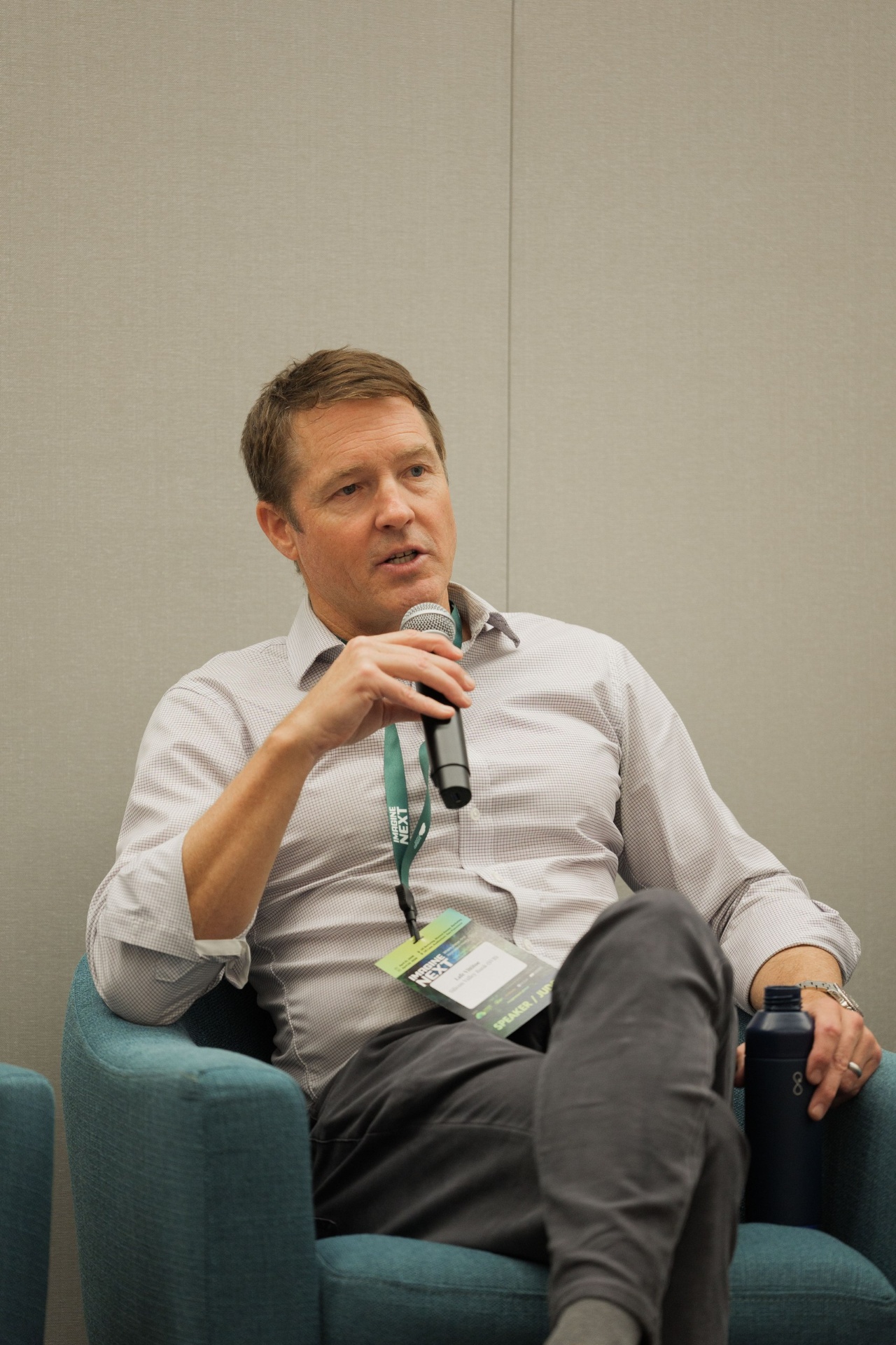 Portrait of Lafe Vittitoe, Managing Director at SVB Venture Debt, listening on the Capital Day debt and structured finance panel