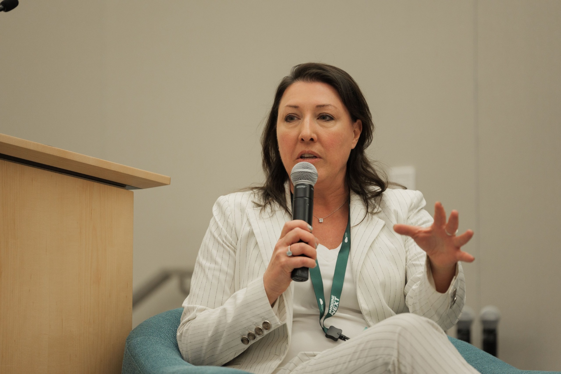 Portrait of Diana Sankovic, Managing Partner at Diosan Capital, moderating the Capital Day debt and structured finance panel