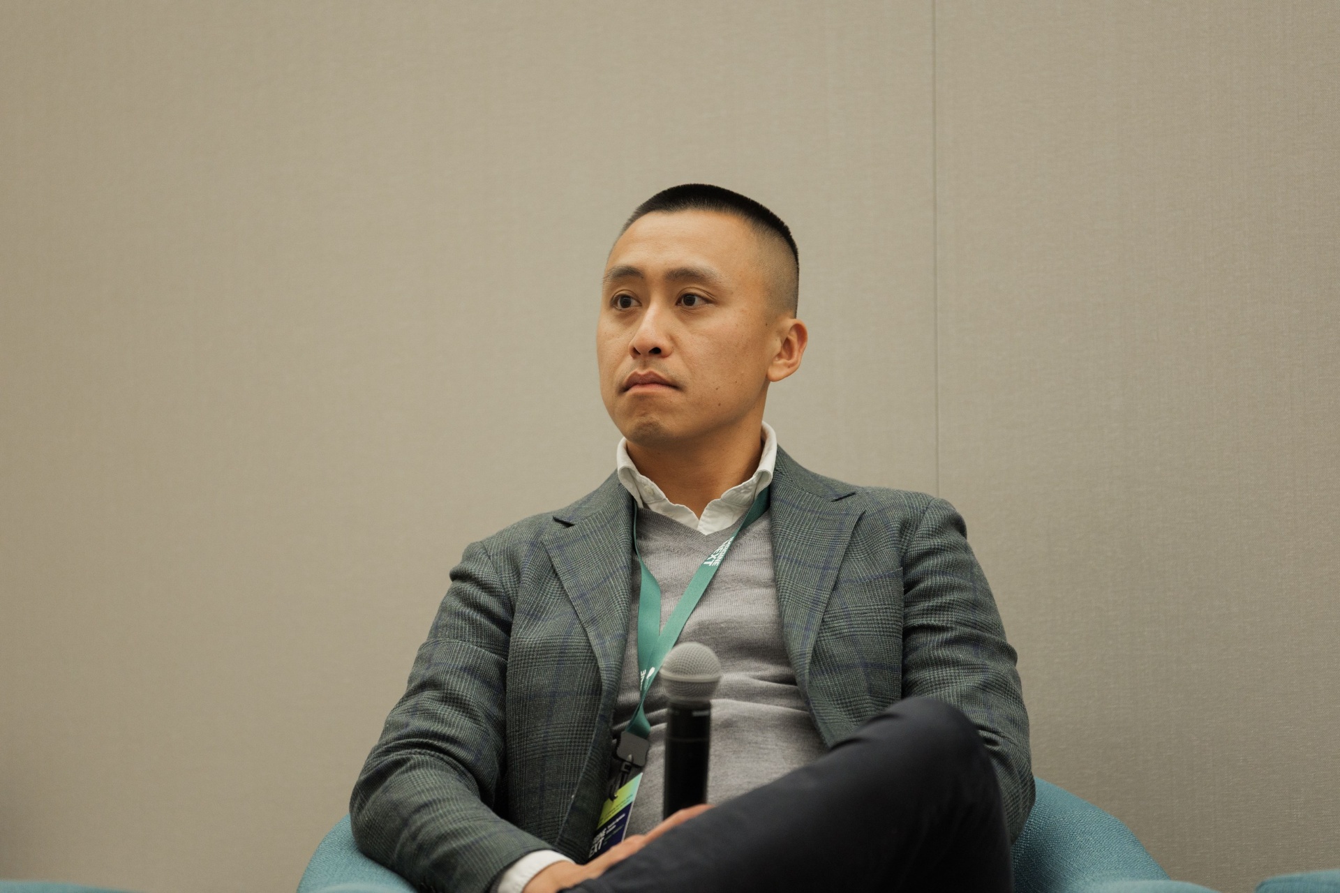 Lin Chen, Managing Director at Fortress Investment Group, listening on Capital Day Panel 4 'Beyond Priced Rounds' at UC Law SF